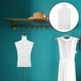 thumbnail image 5 of Oraceous White Cotton Dress Form Cover for Mannequin Model, Fashion Designer Cloth Accessory, Retail Boutique Display Use, 5 of 10