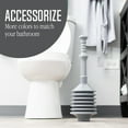 thumbnail image 3 of JS Jackson Supplies  Professional Bellows Accordian Style Toilet Plunger - N/A Grey, 3 of 9
