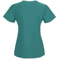 thumbnail image 2 of Code Happy V-Neck Antimicrobial Scrub Top, 2 of 5