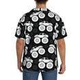 thumbnail image 3 of Kdxio Men's Hawaiian Shirt for Men Short Sleeve Shirt Cool Car Summer Casual Holiday Beach Button Down T-Shirts, 3 of 7