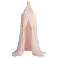 thumbnail image 2 of YAOMOBB Kids Bed Canopy Fine Mesh Bed Canopy Crown Decor Star Pendant Princess Room Highlight, 2 of 7