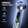 thumbnail image 4 of Cordless Immersion Blender with Rcharable Battery, Portable Hand Blenders with Adjustable Speed, Hand Held Stick Mixer for Effortless Blending Shakes, Smoothies, Soups, Puree or Baby Food, 4 of 5