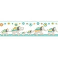 thumbnail image 4 of 879130 Follow The Leader Elephant Wallpaper Border WK6897bd, 4 of 4