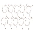 thumbnail image 2 of Cable de Audífonos, Alambre del receptor auditivo del sida estable confiable 2pin para 2 auriculares centrales, 2 of 7