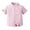 Pink, variant on Toddler Boys Short Sleeves Button Down Shirt Linen Design
