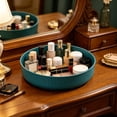 thumbnail image 4 of YFGEFTR Makeup Perfume Organizer Tray, Round Tray with Large Capacity, for Dresser/Vanity/Bathroom Countertop, 360 Degree Rotating, 4 of 8