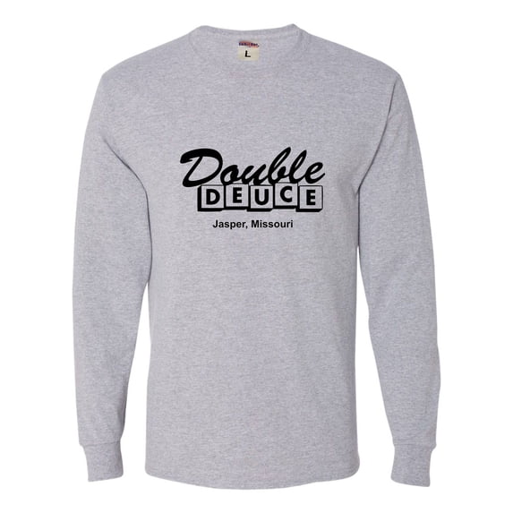 Adult Double Deuce Jasper Missouri Long Sleeve T-Shirt