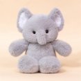 thumbnail image 3 of Toy Elephant Combination Doll Cute Action Figure Delicate Arts And Crafts Soft Stuffed Animal For Kids, 3 of 3