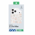 thumbnail image 6 of onn Pink Floral with Gems Phone Case for iPhone 17 Pro Max, 6 of 7