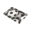 thumbnail image 2 of MKHERT Sports Decor Soccer Ball Doormat Rug Home Decor Floor Mat Bath Mat 30x18 inch, 2 of 3