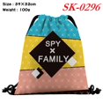 thumbnail image 2 of SPY × FAMILY Twilight Anya Forger De Dibujos Animados Color Casual Lona Cordón Bolsa De Estudiante Bolsillo La Compra huangjie unisex, 2 of 2
