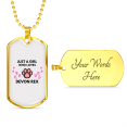 thumbnail image 4 of Devon Rex Chat Love Collier en Acier Inoxydable Ou or 18 Carats Chien Tag 24, 4 of 8