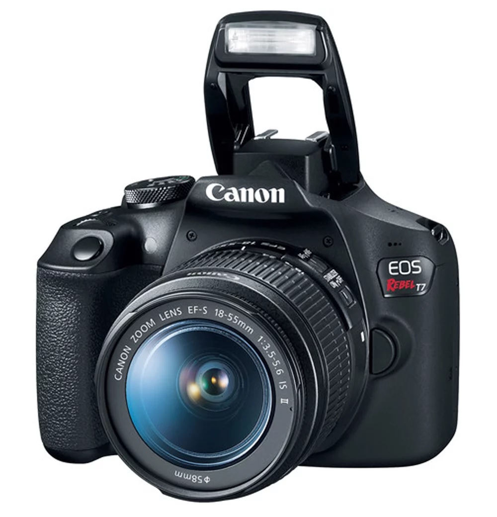 Canon EOS Rebel T7 DSLR Camera with 18-55mm Lens & Built-in Wi-Fi (New) - image 4 of 5