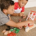 thumbnail image 6 of Melissa & Doug Wooden and Felt Pizza Play Set, 41 Pieces, Toddler Toys, 6 of 9