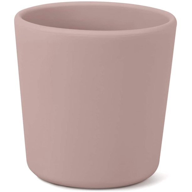 Vasos para niños pequeños sin BPA, vaso de silicona para bebé irrompible, vaso de entrenamiento para bebés y niños pequeños, sin olor, antideslizante, apto para lavavajillas (naranja) Fokelyi JQWJ203-1