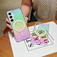 thumbnail image 4 of For Samsung Galaxy A56 5G Case Compatible with MagSafe Acrylic + TPU Gradient Phone Cover, 4 of 5