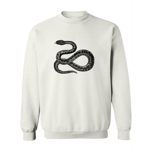 European Viper Sketch Sweatshirt Women -Image by Shutterstock, Female Medium