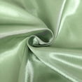 thumbnail image 3 of Balsa Circle 12 Sage Green Universal Solid Satin Chair Covers Slipcovers Wedding Decorations, 3 of 8