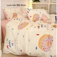 thumbnail image 3 of Doughnut Soft And Cute Donut Bedding Set Ins Linen And Duvet Cover With Pillowcases Single Double Full Size For Kids Adults, 3 of 7