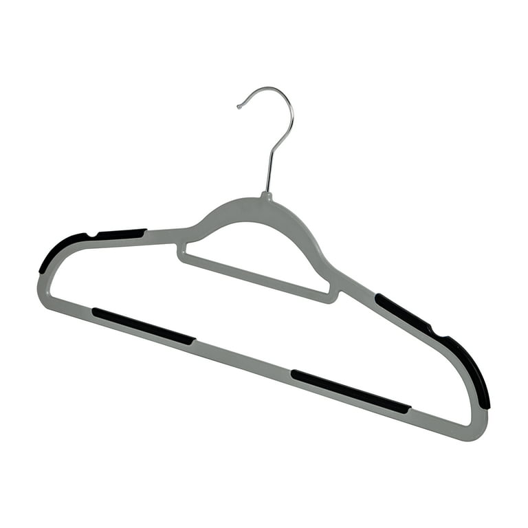 1set Random Color Hangers + 1set 5pcs Plastic Non-slip Hangers