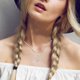 thumbnail image 4 of 26 Initial Alphabet Shape Rhinestone Collar para Mujeres Collares para Mujeres A Z 26 Alphabet Initial Silver Collares para Mujeres Niñas, 4 of 4