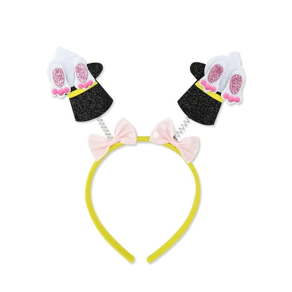 FENOHREFE Chicken Rabbits Ears Hairband Photo Props Easters Hair Hoop Headband Party Headpiece Fun Headbands for Music Festival