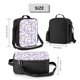 thumbnail image 2 of Disketp Lavender Flowers Bolsa Térmica Estampada para Almuerzo, Lonchera para Hombres y Mujeres Adultos, 2 of 7