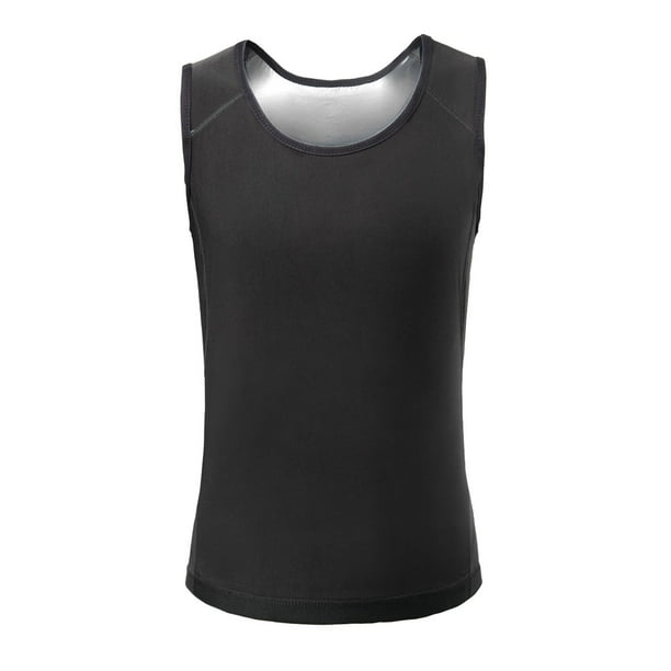 Chaleco de sudor de sauna para hombre Chaleco de sudor que el calor para hombre Traje de sauna Jersey de entrenamiento 4XL 5XL jinwen Chaleco de sauna de fitness
