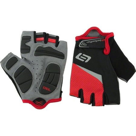 Gel Short Finger Glove - Bellwether Ergo Gel Gloves - Ferrari, Short Finger, Men's, X-Large