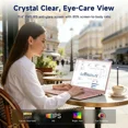 thumbnail image 4 of 2026 New 15.6" FHD Student Laptop, Office 2024, Win11 Pro, 16GB RAM 512GB SSD, Intel Core i3 Processor, Backlit Keyboard, Fingerprint Reader, IPS USB3.0 Webcam WiFi5 for Study and Office Work, Pink, 4 of 8
