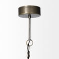 thumbnail image 3 of Mercana Furniture Tahla 14x 14.5 Gold Toned Metal Cage Pendant Light, 3 of 7