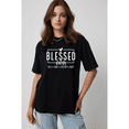 thumbnail image 3 of Blessed Mom All Day Every Day Graphic T Shirt Christian Gift Tee, 3 of 5