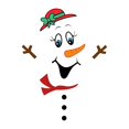 thumbnail image 2 of koolsoo Snowman Refrigerator Sticker Waterproof Stickers Set for Garage CT030, 2 of 9