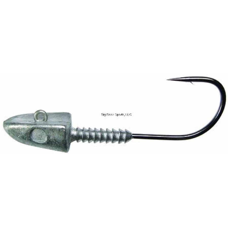 Lunker City 9/0 Hook SlugGo 1.5 oz Saltwater LunkerGrip Jig Head, 2