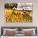 thumbnail image 4 of Póster de lienzo de A Golden Meadow, decoración de dormitorio, paisaje deportivo, decoración de oficina, regalo, estilo marco, 16 x 24 pulgadas (40 x 60 cm), 4 of 8