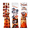 B, variant on chaungfeng Halloween Cellophane Treat Bags, 100pcs Clear Candy Bags with 100 Silk, Pumpkin Ghost Popcorn Gift Bag for Halloween Party Supply