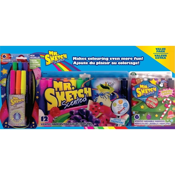 Mr. Sketch Holiday Kit with Neon Markers