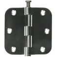 thumbnail image 2 of Deltana SS35R5U32D-R 3-1/2" x 3-1/2" x 5/8" Radius Hinge; Satin Stainless Steel Finish, 2 of 2