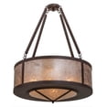 thumbnail image 2 of Meyda Tiffany 169163 Pomona 4 Light 28" Wide Pendant - Cafe Noir, 2 of 5