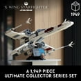 thumbnail image 5 of LEGO Star Wars Ultimate Collector Series X-Wing Starfighter Building Set for Adults, Collectible Ship with Luke Skywalker Minifigure for Fans, 75355, 5 of 9