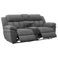 thumbnail image 3 of Bahrain Upholstered Power Loveseat Charcoal, 3 of 10