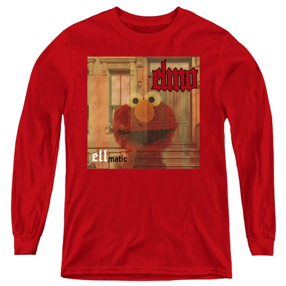 Sesame Street - Ellmatic - Youth Long Sleeve Shirt - Medium