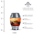 thumbnail image 2 of The White House Funeral Urn - Small Urns For Human Ashes - Urns For Human Ashes Adult Female - Mini Urns For Human Ashes - Urn For Human Ashes - Urns For Cremation Ashes (Size -3inch,1Pcs), 2 of 5
