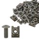 thumbnail image 1 of 20 Juegos 5x12mm Coche Clips U Clip Phillips Tornillo Surtido Verde, 1 of 1