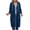 A03_Dark Blue, variant on Towmus Long Hoodies for Women Zip Up Double Zipper Winter Coats Solid Color Sweatshirts Fall Clothes