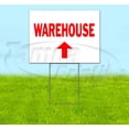 thumbnail image 1 of Warehouse Up (18" x 24") Yard Sign, Includes Metal Step Stake, 1 of 6