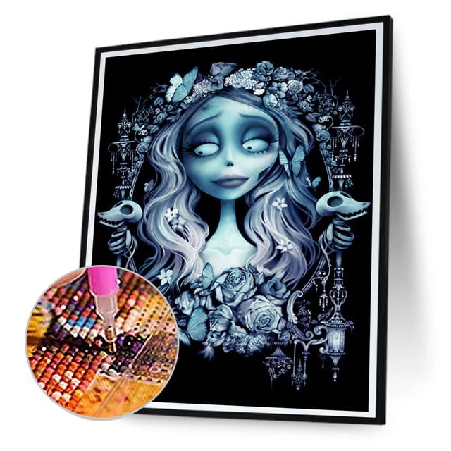 Cuadros Decorativos Dibujos animados 5D Diamante Pintura Rhinestone Taladro redondo completo para la decoración de la habitación (sz2429) Ehuebsd embutido en tela