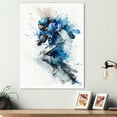 thumbnail image 2 of Designart Football Player On Field Running Canvas Wall Art, 2 of 5