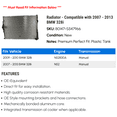 thumbnail image 2 of Radiator - Compatible with 2007 - 2013 BMW 328i 2008 2009 2010 2011 2012, 2 of 2
