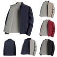 thumbnail image 1 of YOIAVAIOY Veste de Pluie Imperméable pour Hommes, Col Montant Réversible, Vestes de Randonnée Tactique Extérieure, 1 of 9